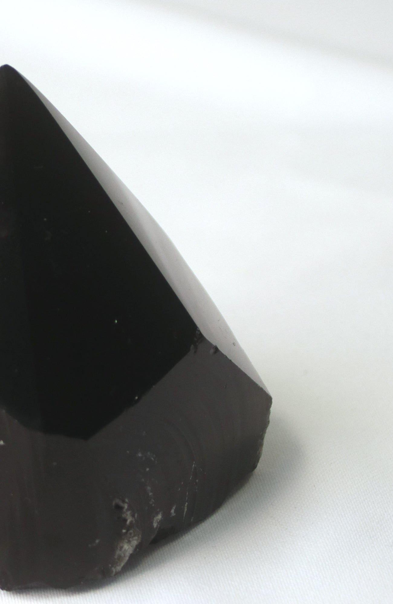 Black Obsidian Polished Top Point